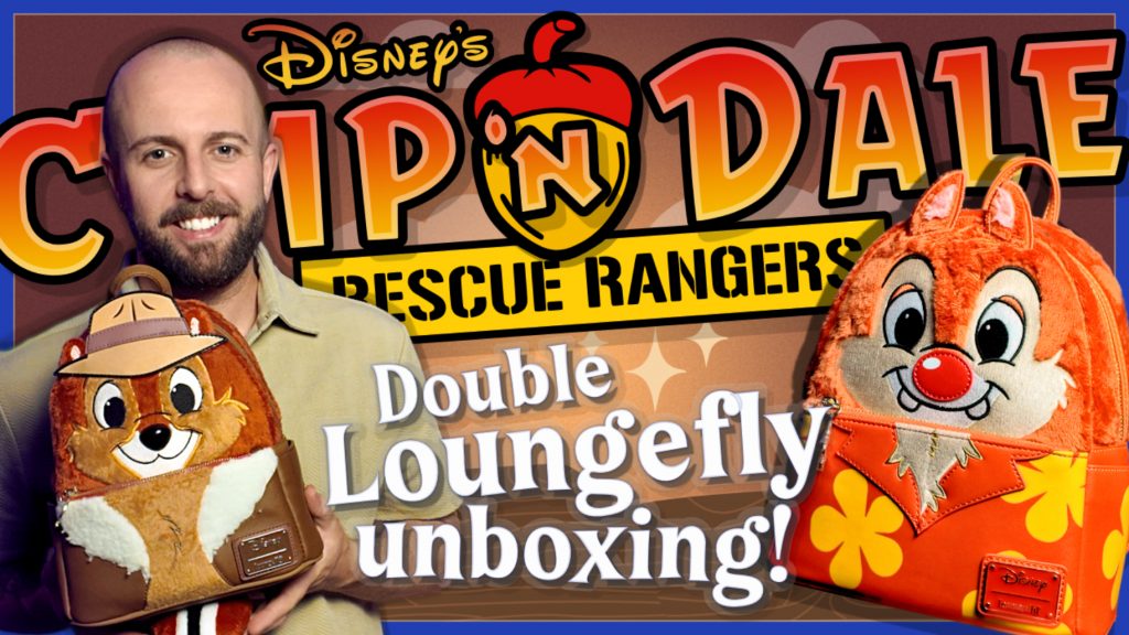 These Disney Chip & Dale Loungefly Backpacks Were SO HARD to Get… | Unboxing