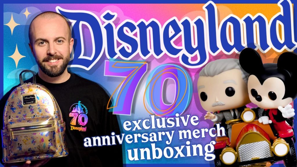 Exclusive Disneyland 70th USA Merch in the UK?! | Full Unboxing + Reaction