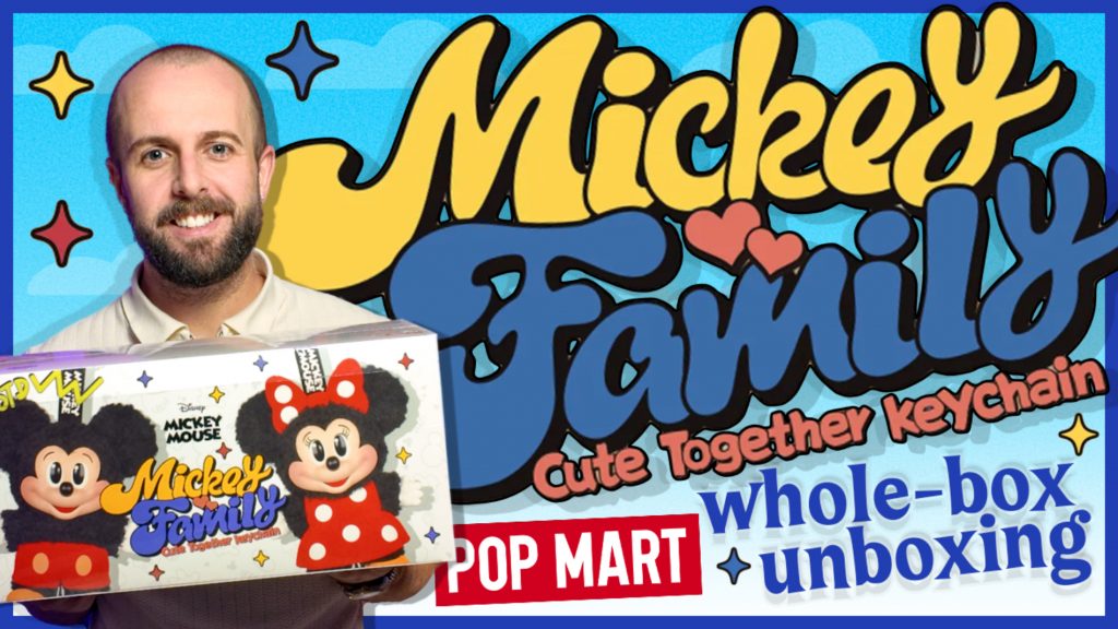 Disney Labubu: Unboxing A WHOLE BOX of The CUTEST POP MART Keychains!