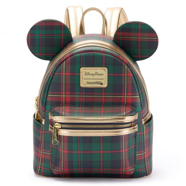 Disney Mickey Mouse Plaid Mini Backpack