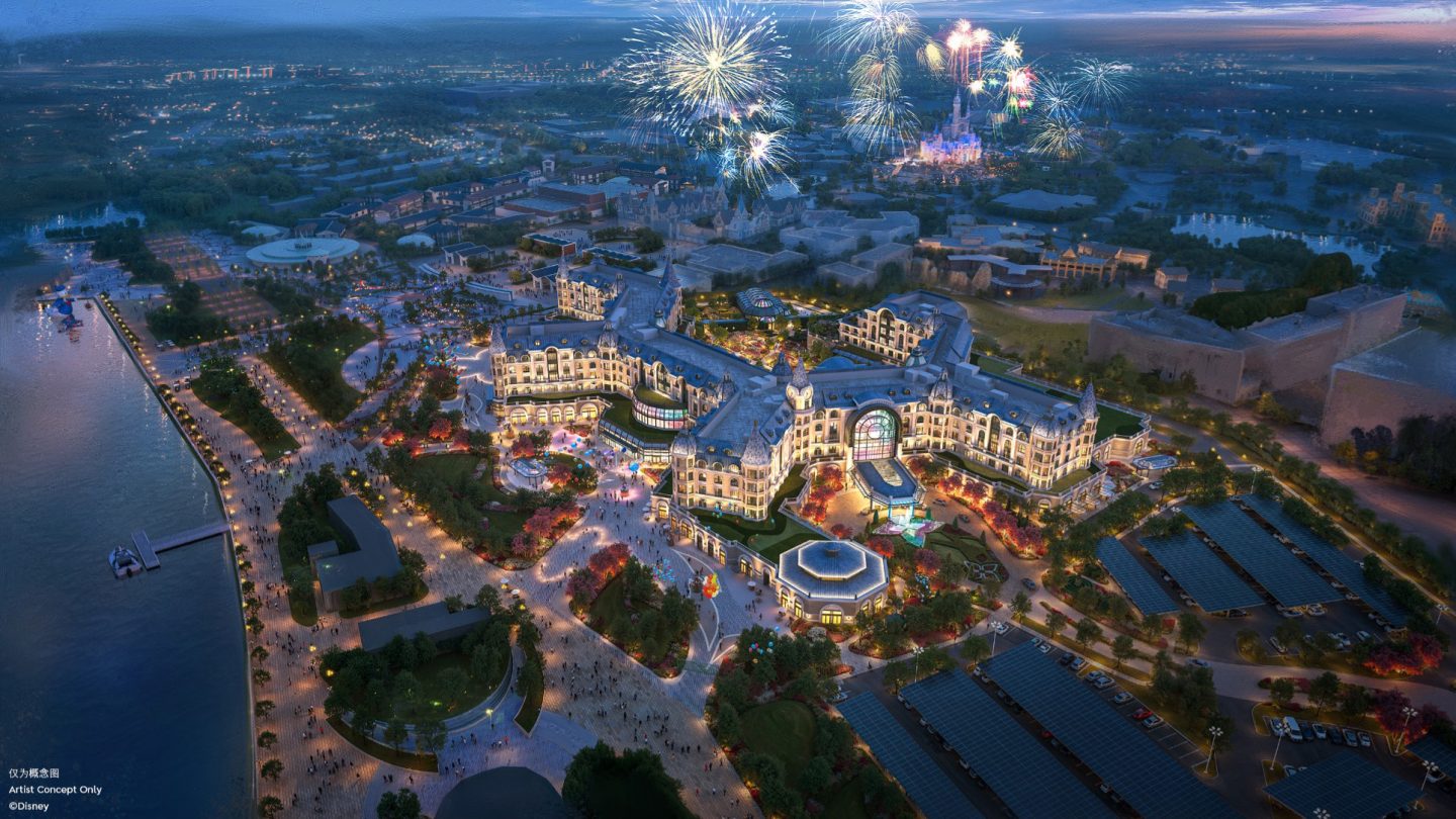 Shanghai Disney Resort Announces New Hotel and Expansion of Disneytown